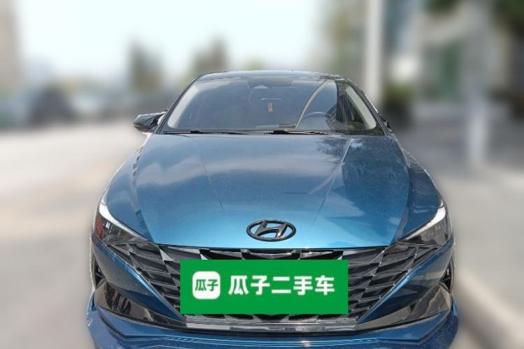 Used Hyundai Elantra 2021 1.5L CVT LUX Prestige Edition Front