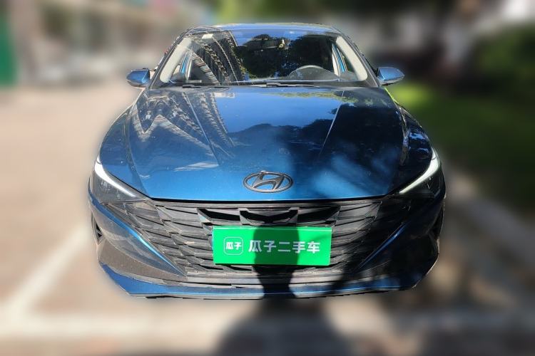 Used Hyundai Elantra 2021 1.5L CVT GLX Elite Edition Front