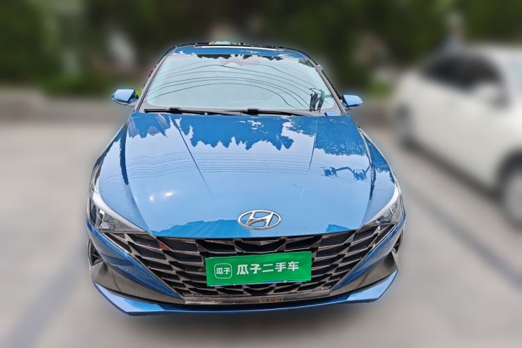 Used Hyundai Elantra 2021 1.5L CVT LUX Prestige Edition Front