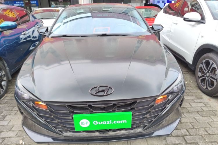 Used Hyundai Elantra 2021 1.5L CVT LUX Prestige Edition Front