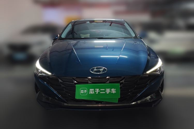 Used Hyundai Elantra 2021 1.5L CVT LUX Prestige Edition Front