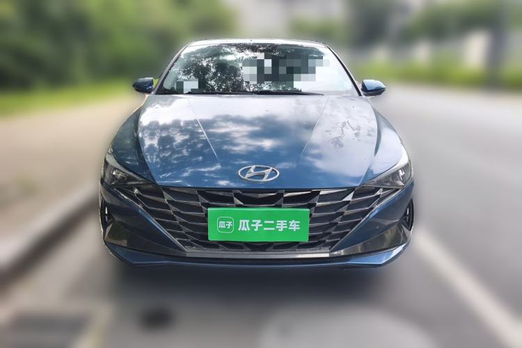 Used Hyundai Elantra 2021 1.5L CVT LUX Prestige Edition Front