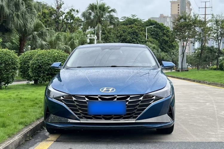 Used Hyundai Elantra 2021 1.5L CVT LUX Prestige Edition Front
