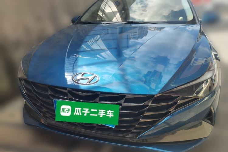 Used Hyundai Elantra 2021 1.5L CVT GLX Elite Edition Front