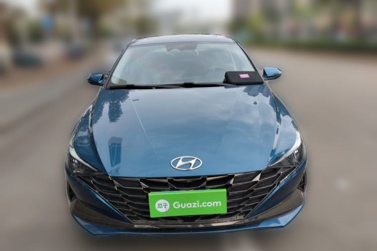 Used Hyundai Elantra 2021 1.5L CVT LUX Prestige Edition Front
