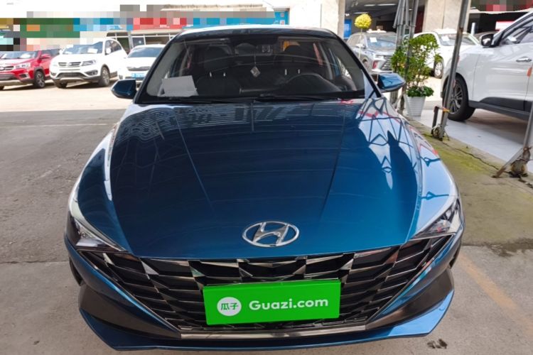 Used Hyundai Elantra 2021 1.5L CVT LUX Prestige Edition Front