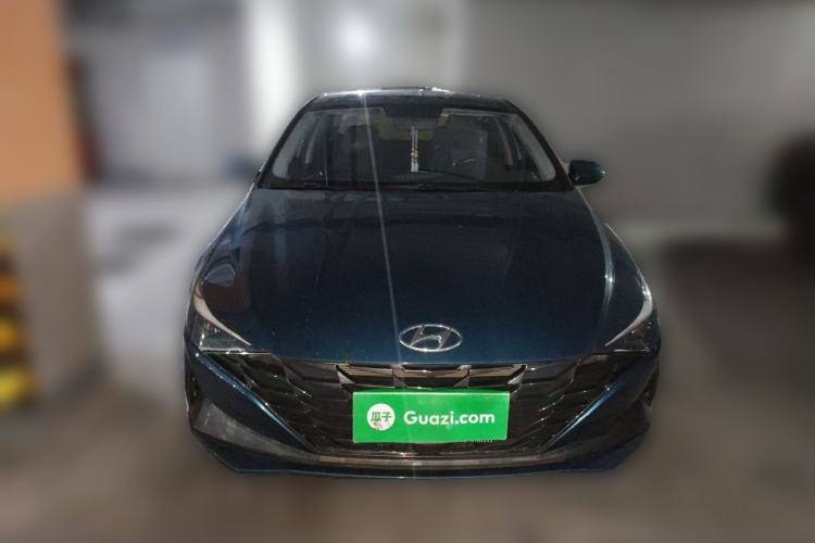 Used Hyundai Elantra 2021 1.5L CVT GLX Elite Edition Front