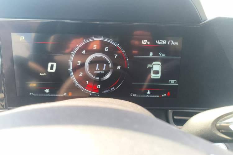 Used Hyundai Elantra 2021 1.5L CVT LUX Prestige Edition Instrument Cluster