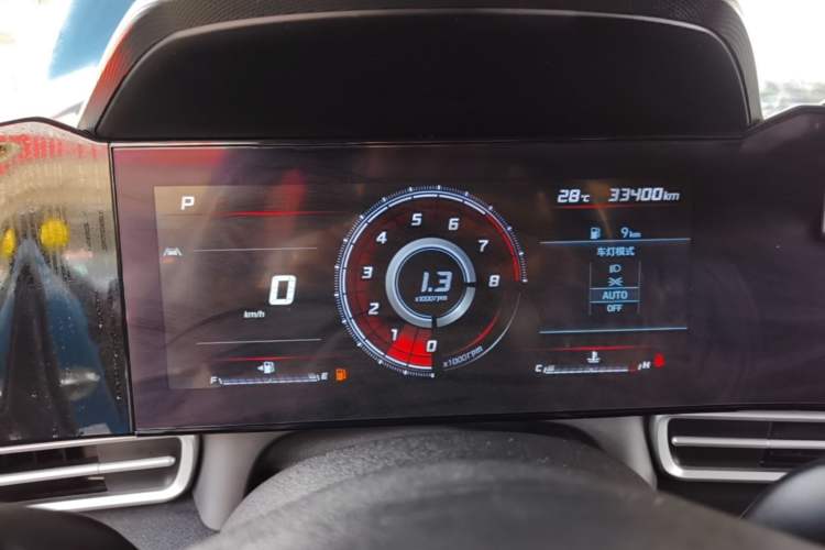 Used Hyundai Elantra 2021 1.5L CVT LUX Prestige Edition Instrument Cluster