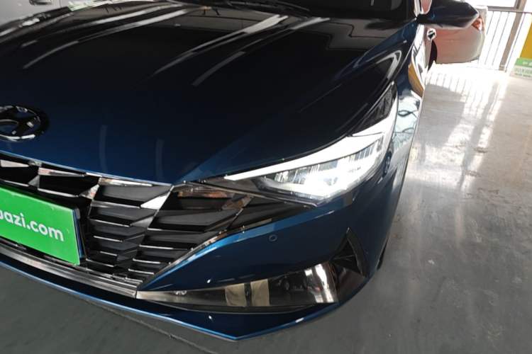Used Hyundai Elantra 2021 1.5L CVT LUX Prestige Edition Left Front Headlight