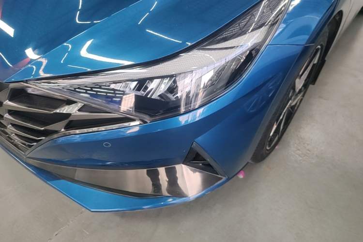 Used Hyundai Elantra 2021 1.5L CVT LUX Prestige Edition Left Front Headlight