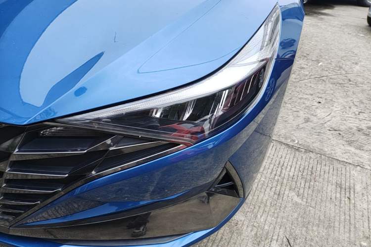 Used Hyundai Elantra 2021 1.5L CVT LUX Prestige Edition Left Front Headlight