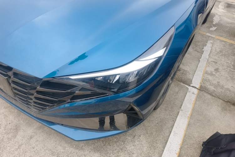 Used Hyundai Elantra 2021 1.5L CVT LUX Prestige Edition Left Front Headlight