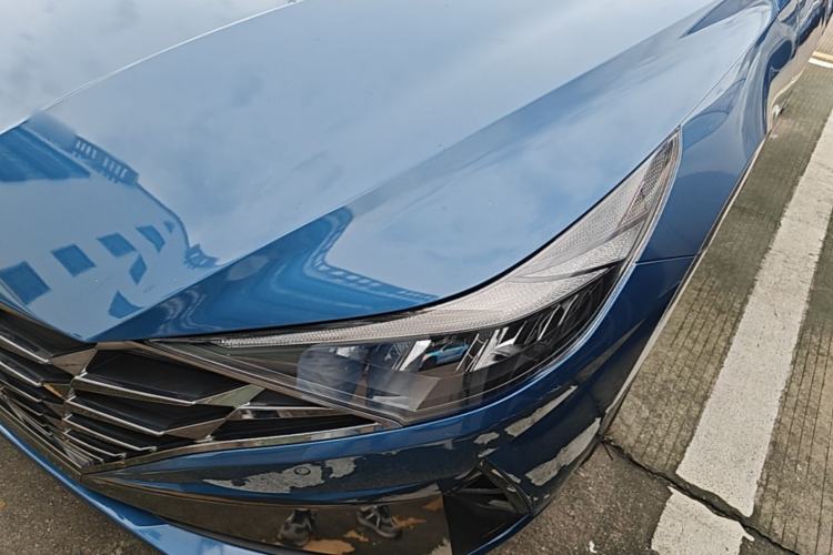 Used Hyundai Elantra 2021 1.5L CVT LUX Prestige Edition Left Front Headlight