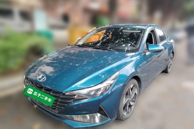Used Hyundai Elantra 2021 1.5L CVT LUX Prestige Edition