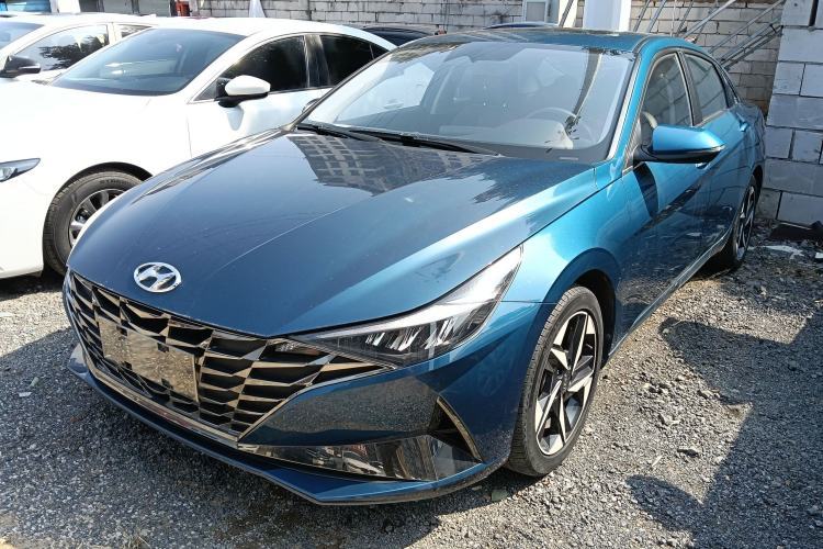 Used Hyundai Elantra 2021 1.5L CVT LUX Prestige Edition Guazi used car, China used car export, Used car for sale, Used Hyundai cars, Cheapest cars for sale