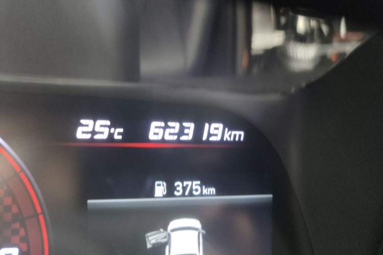Used Hyundai Elantra 2021 1.5L CVT GLX Elite Edition Odometer Close Up