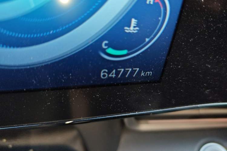Used Hyundai Elantra 2021 1.5L CVT TOP Flagship Edition Odometer Close Up