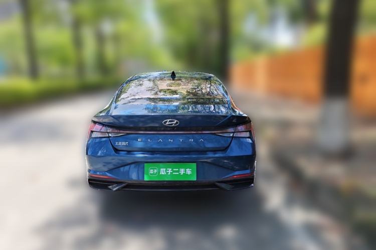 Used Hyundai Elantra 2021 1.5L CVT GLX Elite Edition Rear