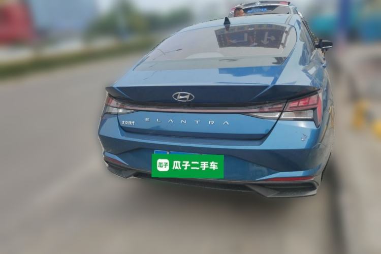 Used Hyundai Elantra 2021 1.5L CVT GLX Elite Edition Rear