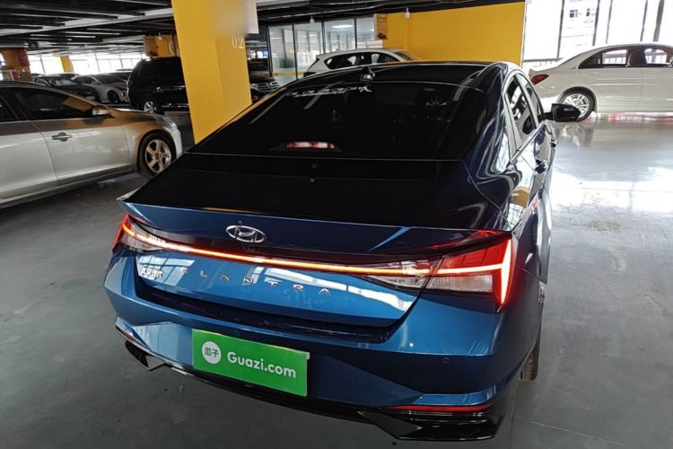 Used Hyundai Elantra 2021 1.5L CVT LUX Prestige Edition Rear
