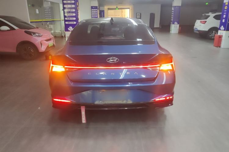 Used Hyundai Elantra 2021 1.5L CVT LUX Prestige Edition Rear