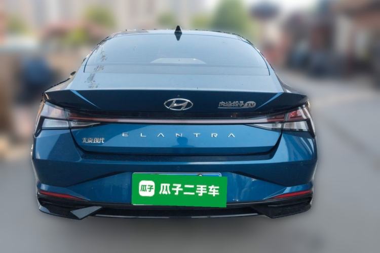 Used Hyundai Elantra 2021 1.5L CVT LUX Prestige Edition Rear