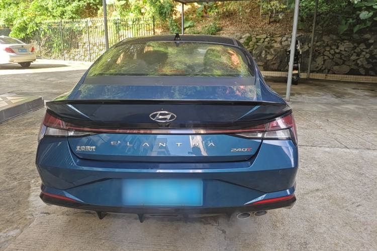 Used Hyundai Elantra 2021 240TGDi DCT TOP Flagship Edition Rear