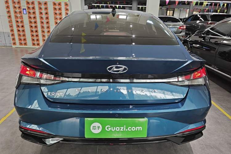 Used Hyundai Elantra 2021 1.5L CVT GLX Elite Edition Rear