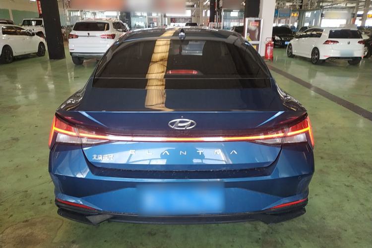 Used Hyundai Elantra 2021 1.5L CVT LUX Prestige Edition Rear