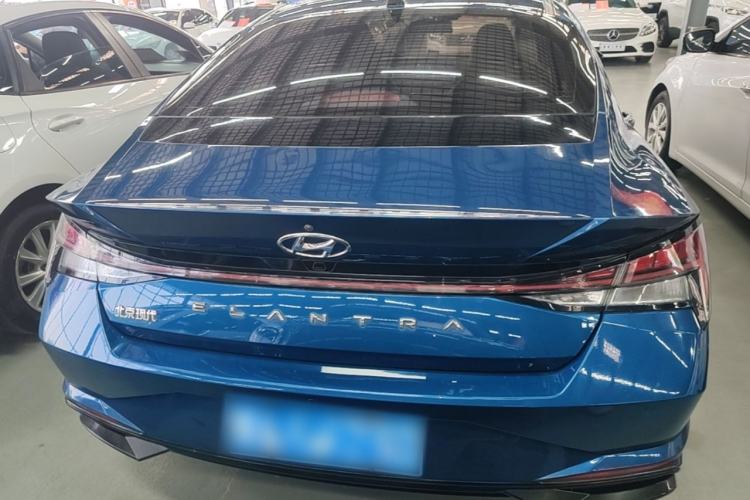 Used Hyundai Elantra 2021 1.5L CVT LUX Prestige Edition Rear