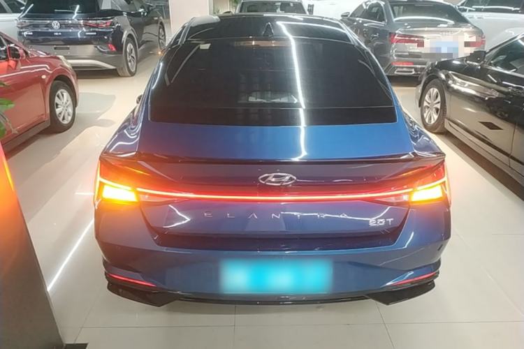 Used Hyundai Elantra 2021 1.5L CVT LUX Prestige Edition Rear
