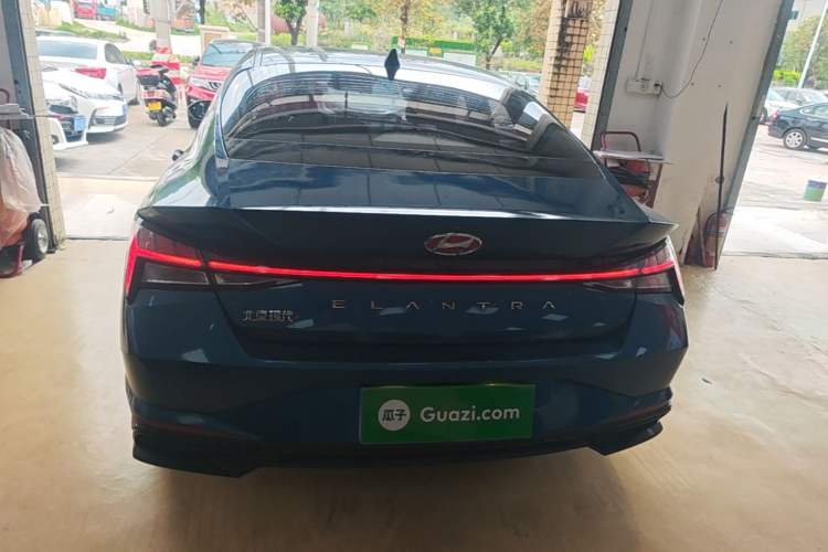 Used Hyundai Elantra 2021 1.5L CVT LUX Prestige Edition Rear