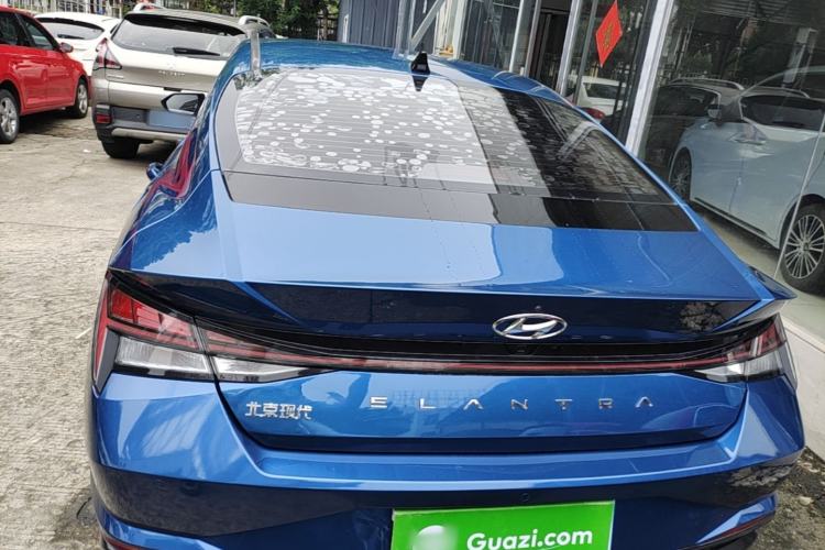 Used Hyundai Elantra 2021 1.5L CVT LUX Prestige Edition Rear