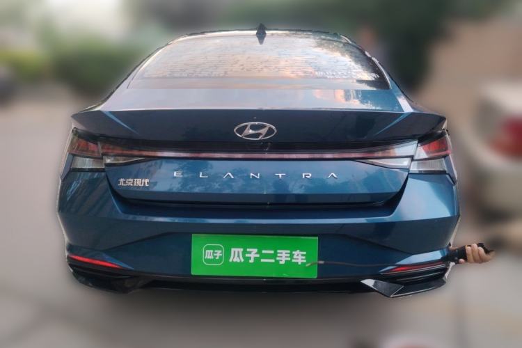Used Hyundai Elantra 2021 1.5L CVT LUX Prestige Edition Rear