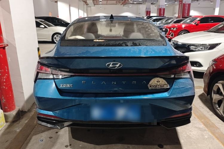 Used Hyundai Elantra 2021 1.5L CVT GLX Elite Edition Rear