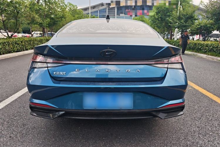 Used Hyundai Elantra 2021 1.5L CVT LUX Prestige Edition Rear