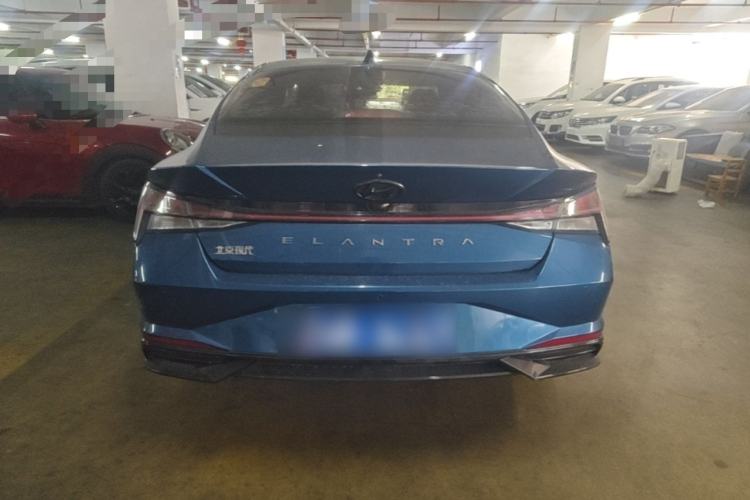 Used Hyundai Elantra 2021 1.5L CVT LUX Prestige Edition Rear
