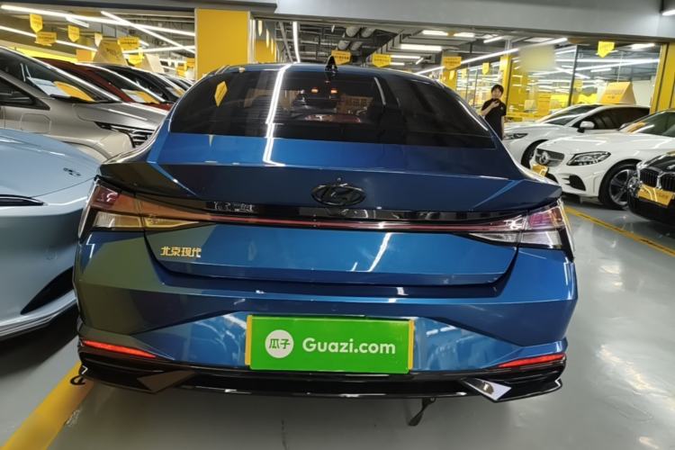 Used Hyundai Elantra 2021 1.5L CVT GLX Elite Edition Rear