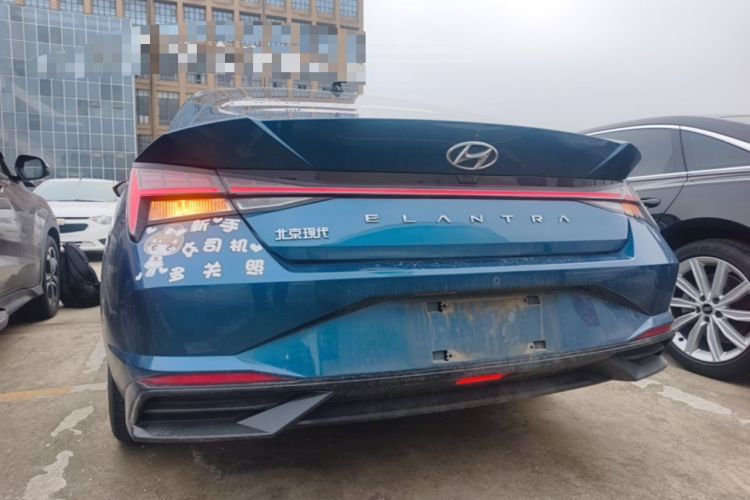 Used Hyundai Elantra 2021 1.5L CVT LUX Prestige Edition Rear