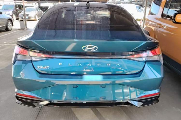 Used Hyundai Elantra 2021 1.5L CVT GLX Elite Edition Rear