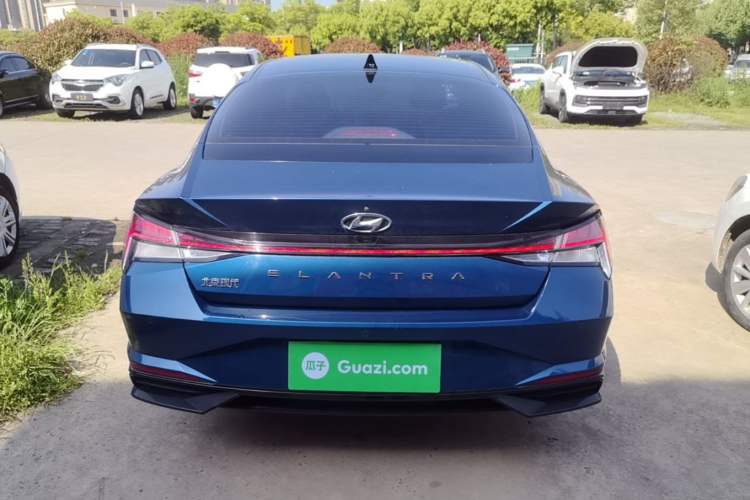 Used Hyundai Elantra 2021 1.5L CVT LUX Prestige Edition Rear