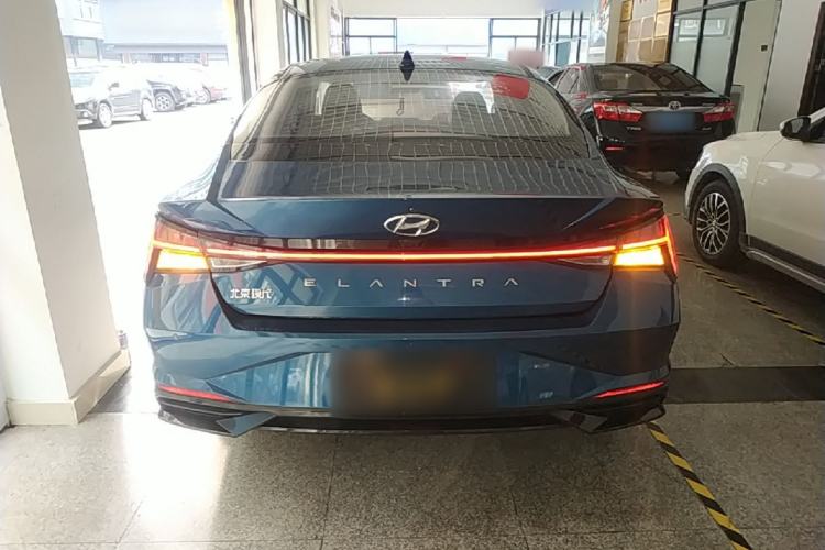 Used Hyundai Elantra 2021 1.5L CVT LUX Prestige Edition Rear
