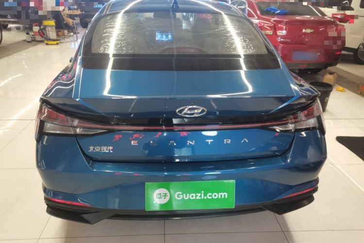 Used Hyundai Elantra 2021 1.5L CVT LUX Prestige Edition Rear