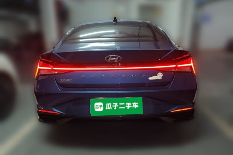 Used Hyundai Elantra 2021 1.5L CVT LUX Prestige Edition Rear