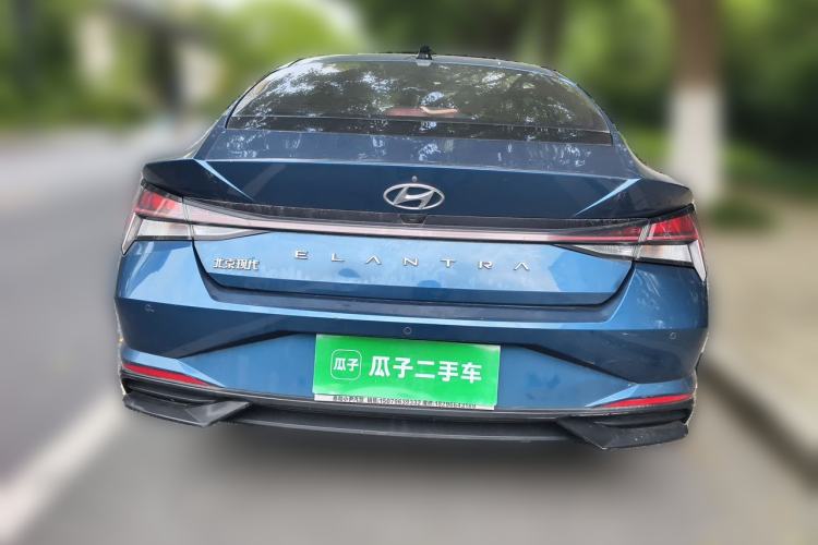 Used Hyundai Elantra 2021 1.5L CVT LUX Prestige Edition Rear