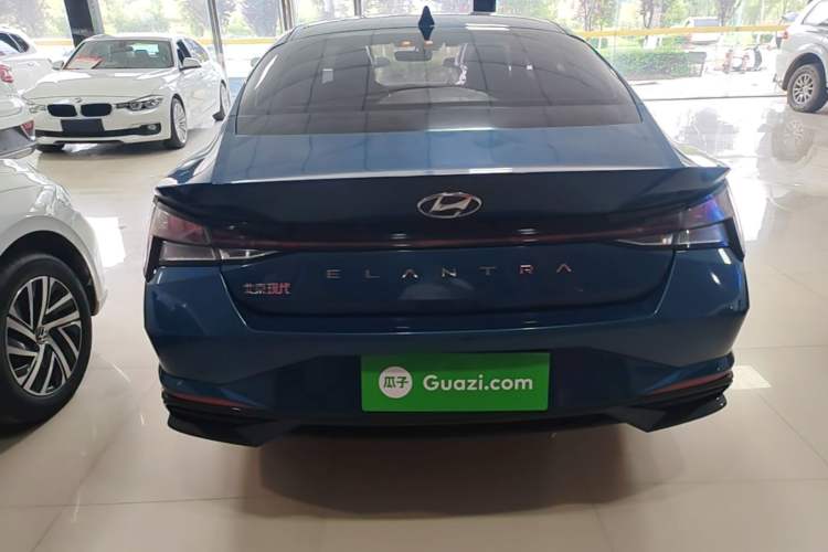 Used Hyundai Elantra 2021 1.5L CVT LUX Prestige Edition Rear
