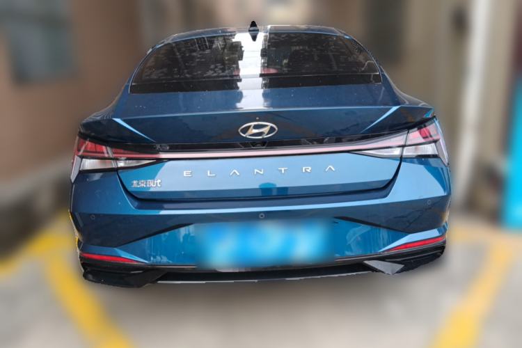 Used Hyundai Elantra 2021 1.5L CVT GLX Elite Edition Rear