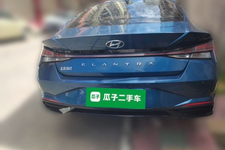 Used Hyundai Elantra 2021 1.5L CVT GLX Elite Edition Rear