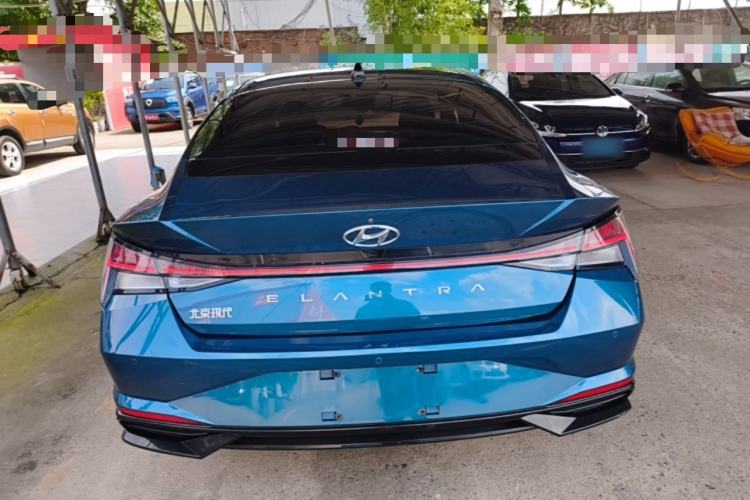 Used Hyundai Elantra 2021 1.5L CVT LUX Prestige Edition Rear